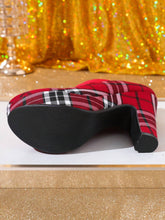Round-Toe Mary Jane Women Shoes, Thick Heel Waterproof Platform High Heels